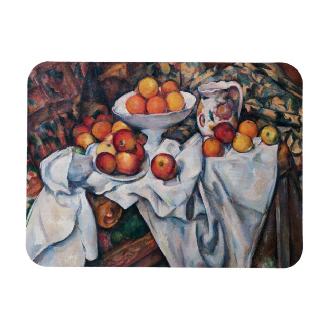 Paul Cezanne - Still Life, Apples and Oranges Magnet (Horizontal)