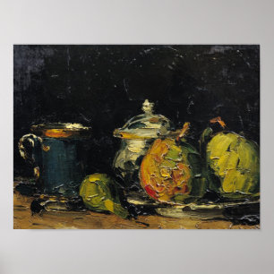 Paul Cezanne   Still Life, c.1865 Poster