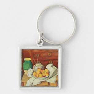 Paul Cezanne   Still Life with a Chest of Drawers, Keychain