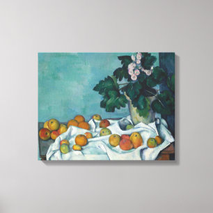 Paul Cezanne   Still Life with Apples and a Pot of Canvas Print