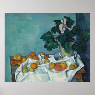 Paul Cezanne   Still Life with Apples and a Pot of Poster