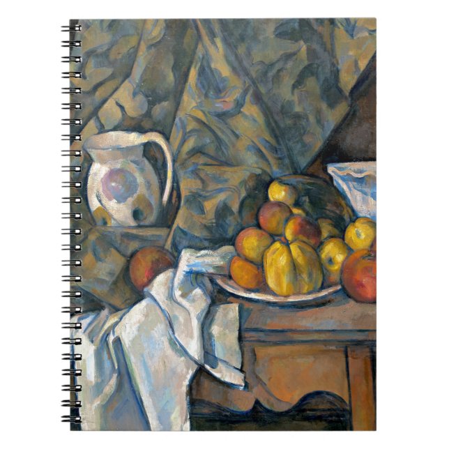 Paul Cezanne | Still Life with Apples and Peaches, Notebook (Front)