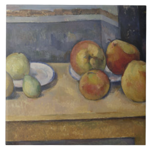 Paul Cezanne - Still Life with Apples and Pears Tile