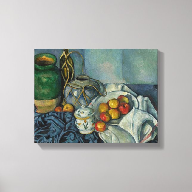 Paul Cezanne - Still Life with Apples Canvas Print (Front)