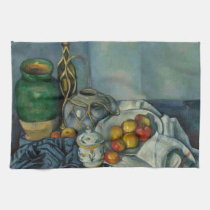 Paul Cezanne - Still Life with Apples Kitchen Towel