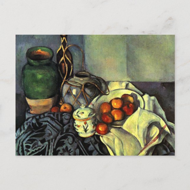 Paul Cezanne - Still Life with Apples Postcard (Front)