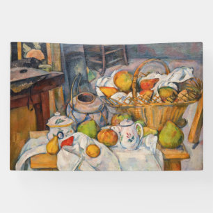 Paul Cezanne - Still Life with Basket Banner
