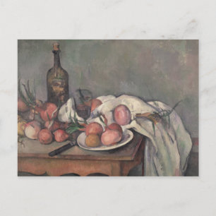 Paul Cezanne   Still Life with Onions, c.1895 Postcard