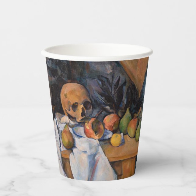 Paul Cezanne - Still Life with Skull Paper Cups (Front)