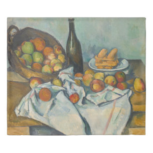 Paul Cezanne - The Basket of Apples Duvet Cover