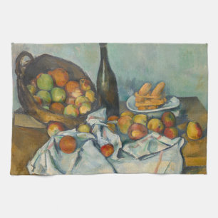 Paul Cezanne - The Basket of Apples Kitchen Towel