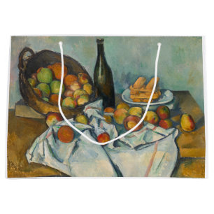 Paul Cezanne - The Basket of Apples Large Gift Bag