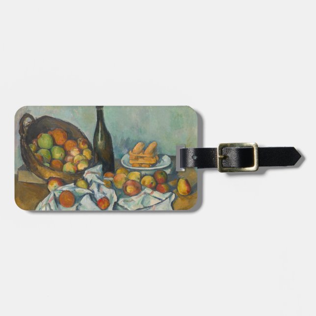 Paul Cezanne - The Basket of Apples Luggage Tag (Front Horizontal)