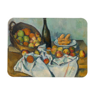 Paul Cezanne - The Basket of Apples Magnet