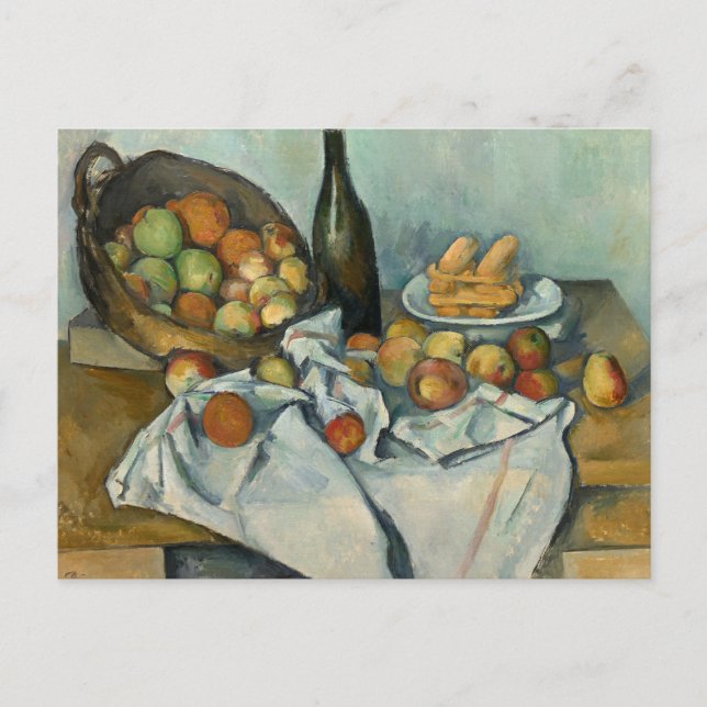 Paul Cezanne - The Basket of Apples Postcard (Front)