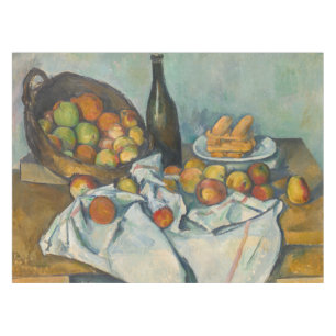 Paul Cezanne - The Basket of Apples Tablecloth