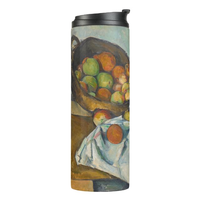 Paul Cezanne - The Basket of Apples Thermal Tumbler (Rotated Left)