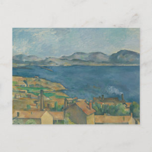 Paul Cezanne - The Bay of Marseilles Postcard
