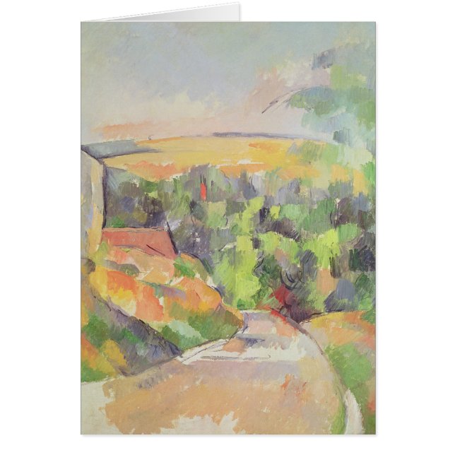 Paul Cezanne | The Bend in the road, 1900-06 (Devant)
