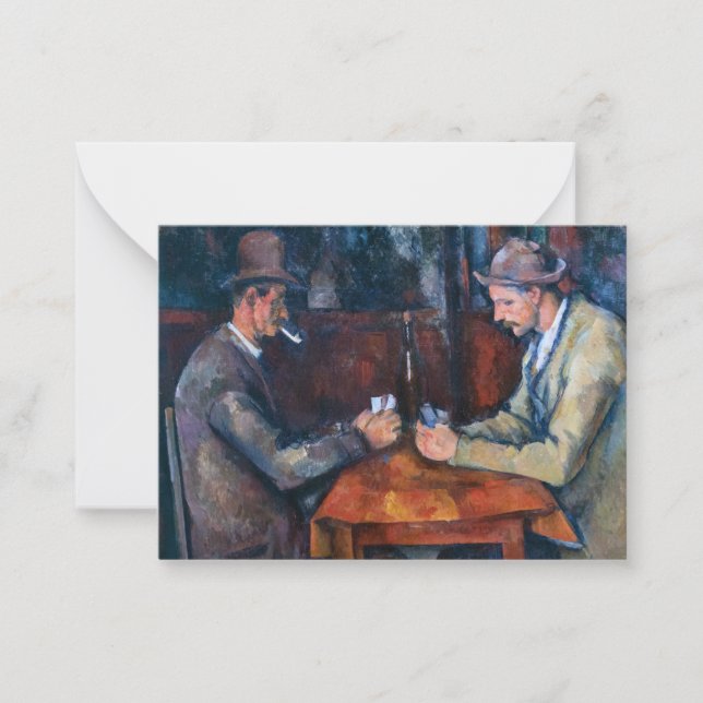 Paul Cezanne - The  Card Players (Front)