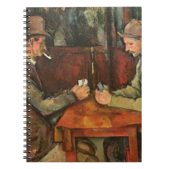 Paul Cezanne | The Card Players, 1893-96 Notebook (Front)