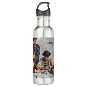 Paul Cezanne - The Card Players 710 Ml Water Bottle