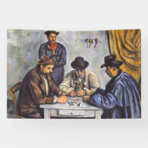 Paul Cezanne - The Card Players Banner