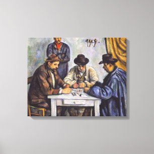 Paul Cezanne - The Card Players Canvas Print