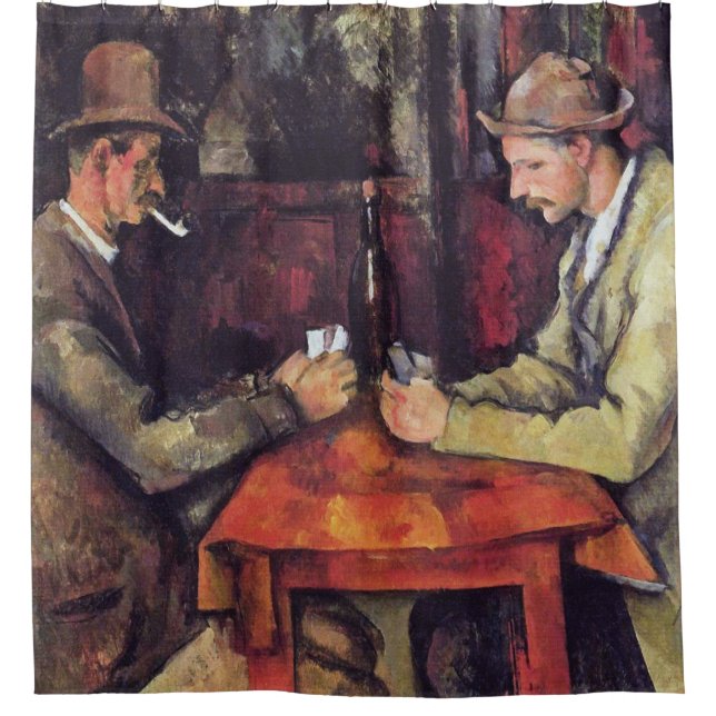 Paul Cezanne - The Card Players Fine Art Painting (Front)