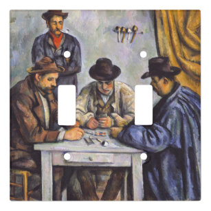 Paul Cezanne - The Card Players Light Switch Cover