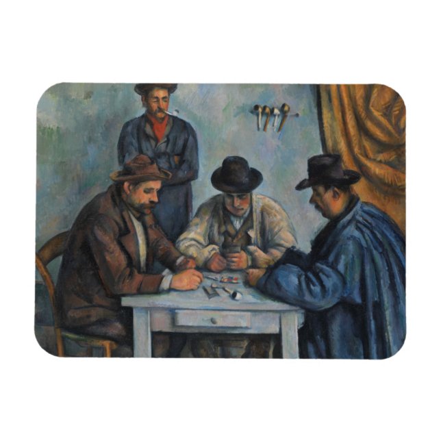 Paul Cezanne | The Card Players Magnet (Horizontal)