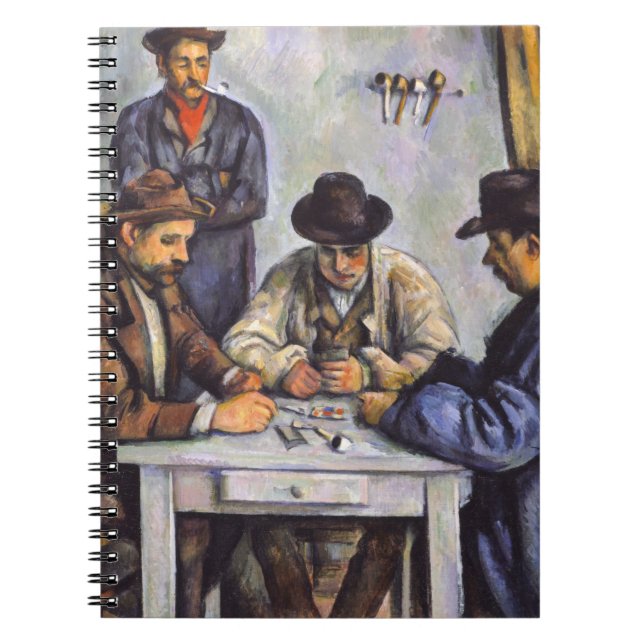 Paul Cezanne - The Card Players Notebook (Front)