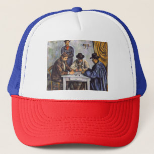 Paul Cezanne - The Card Players Trucker Hat