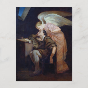 Paul Cezanne The Dream of the Poet Postcard