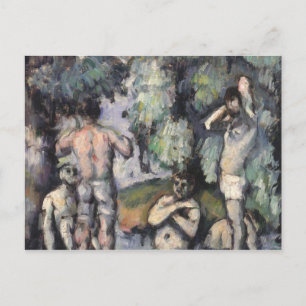 Paul Cezanne The Five Bathers, c.1875-77 Postcard