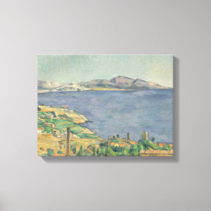 Paul Cezanne   The Gulf of Marseilles Seen from L' Canvas Print
