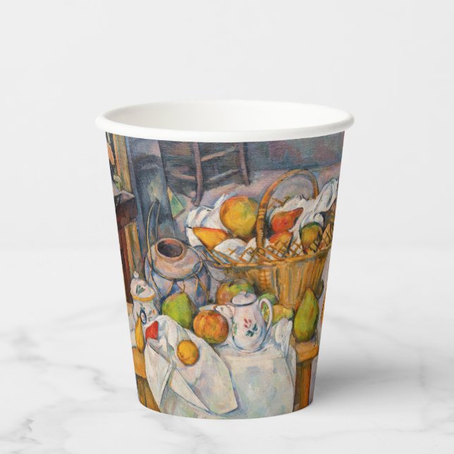 Paul Cezanne - The Kitchen Table Paper Cups (Front)