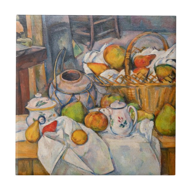 Paul Cezanne - The Kitchen Table Tile (Front)