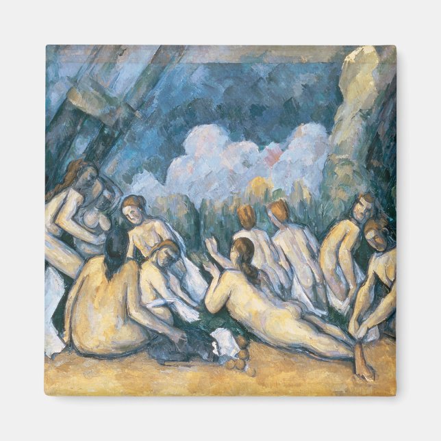 Paul Cezanne | The Large Bathers, c.1900-05 Magnet (Front)