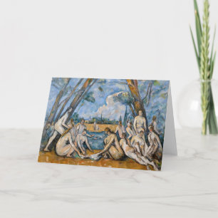 Paul Cezanne - The Large Bathers Card