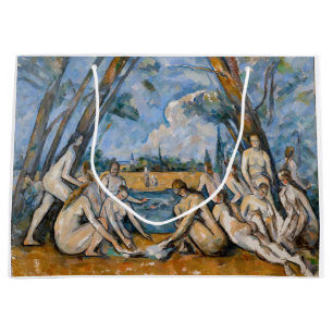 Paul Cezanne - The Large Bathers Large Gift Bag