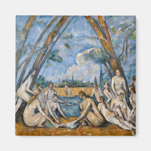 Paul Cezanne - The Large Bathers Magnet