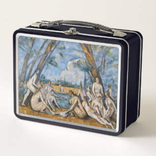 Paul Cezanne - The Large Bathers Metal Lunch Box