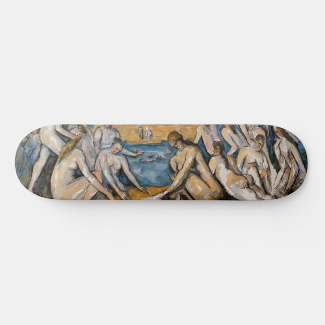 Paul Cezanne - The Large Bathers Skateboard (Horz)