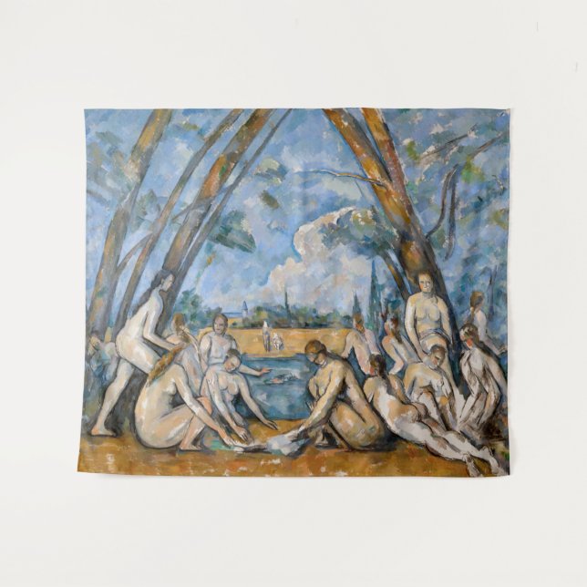 Paul Cezanne - The Large Bathers Tapestry (Front (Horizontal))