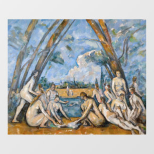 Paul Cezanne - The Large Bathers Wall Decal