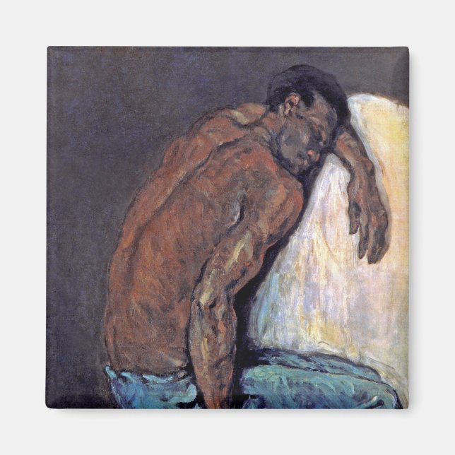 Paul Cezanne - The Negro Scipio Fine Art Painting Magnet (Front)