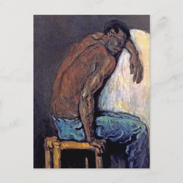 Paul Cezanne - The Negro Scipio Fine Art Painting Postcard (Front)