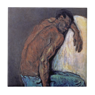 Paul Cezanne - The Negro Scipio Fine Art Painting Tile