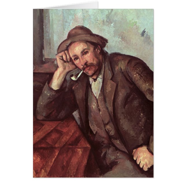 Paul Cezanne | The Smoker, 1891-92 (Front)
